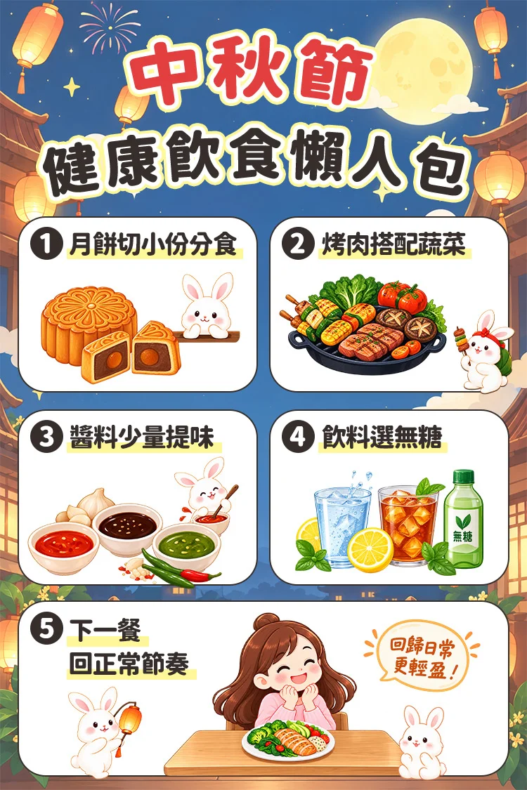 中秋節聚餐怎麼安排?記住這 5 個小步驟
